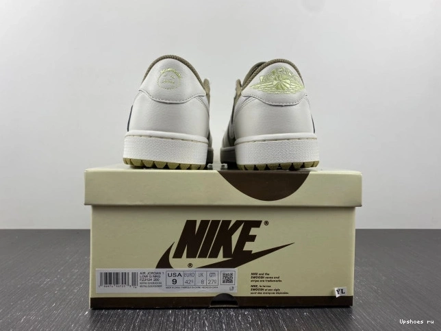 Retro Low 1 Olive Travis Golf Jordan Scott Neutral 0706